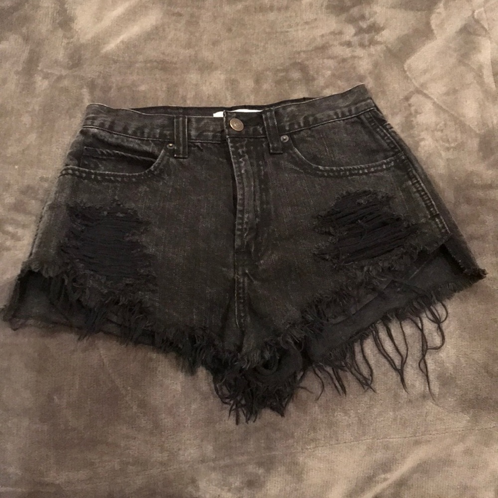 Abercrombie High Waist Festival Shorts